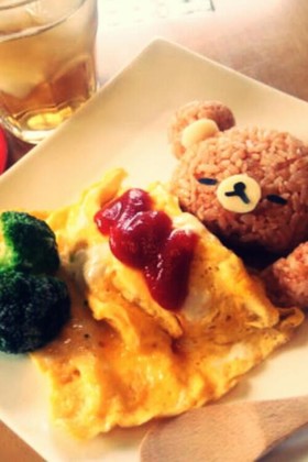 リラックマ*オムライス